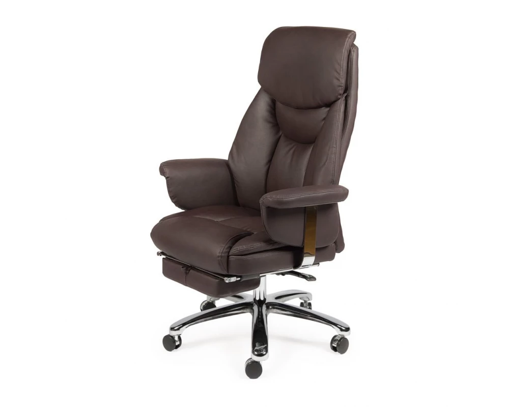 Кресло D President Экокожа, Коричневый