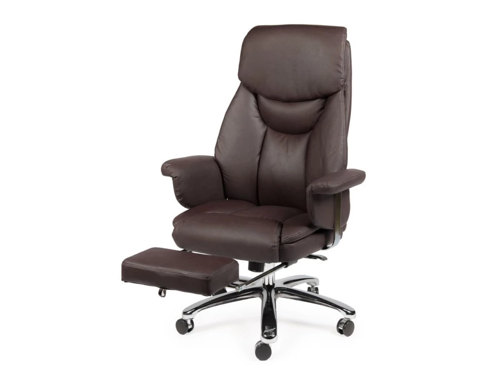 Кресло D President Экокожа, Коричневый