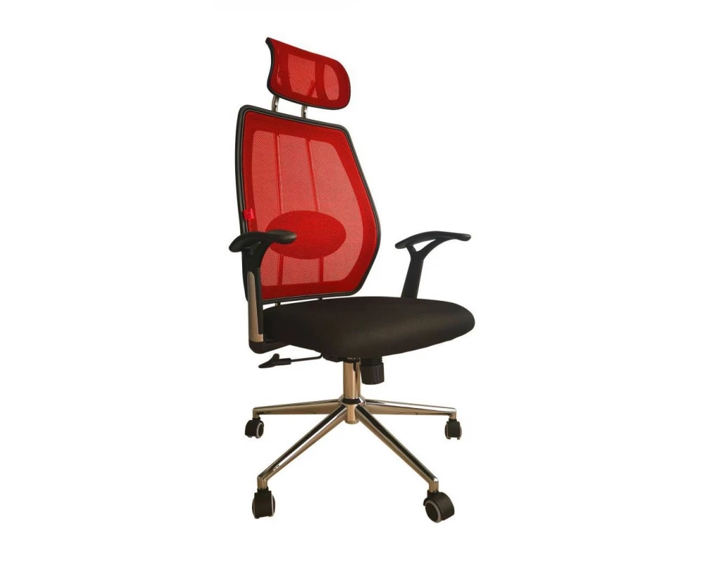 Кресло D Renome Сетка/Ткань, Красный