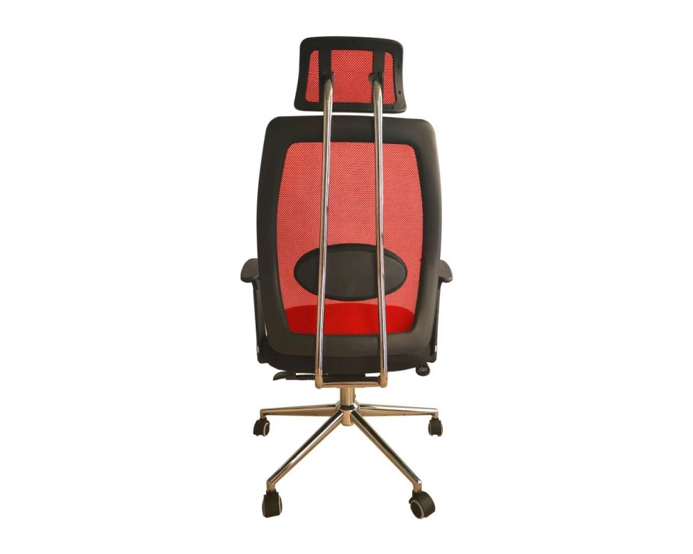 Кресло D Renome Сетка/Ткань, Красный