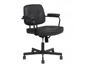 Кресло D Smart Экокожа, Черный images