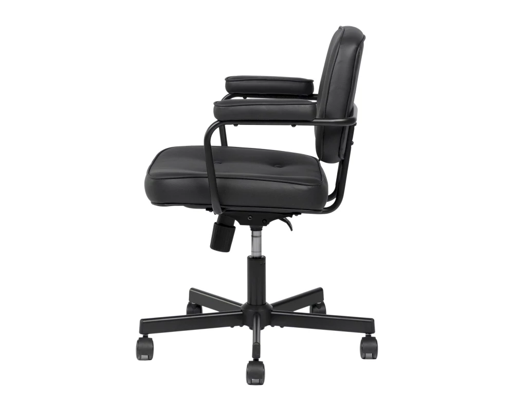 Кресло D Smart Экокожа, Черный