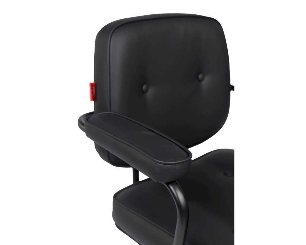 Кресло D Smart Экокожа, Черный