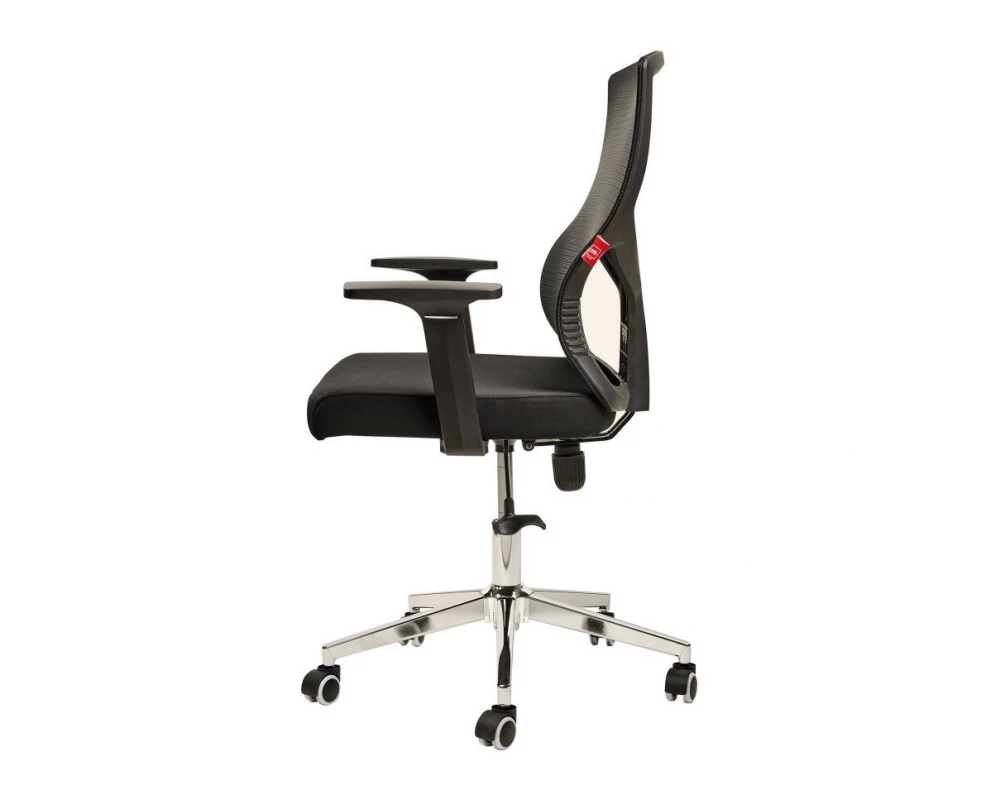 Кресло D Staff Сетка/Ткань, Черный