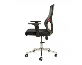 Кресло D Staff Сетка/Ткань, Черный images