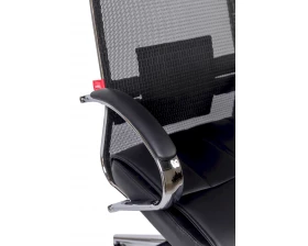 Кресло D Trinity Сетка/Экокожа, Черный images