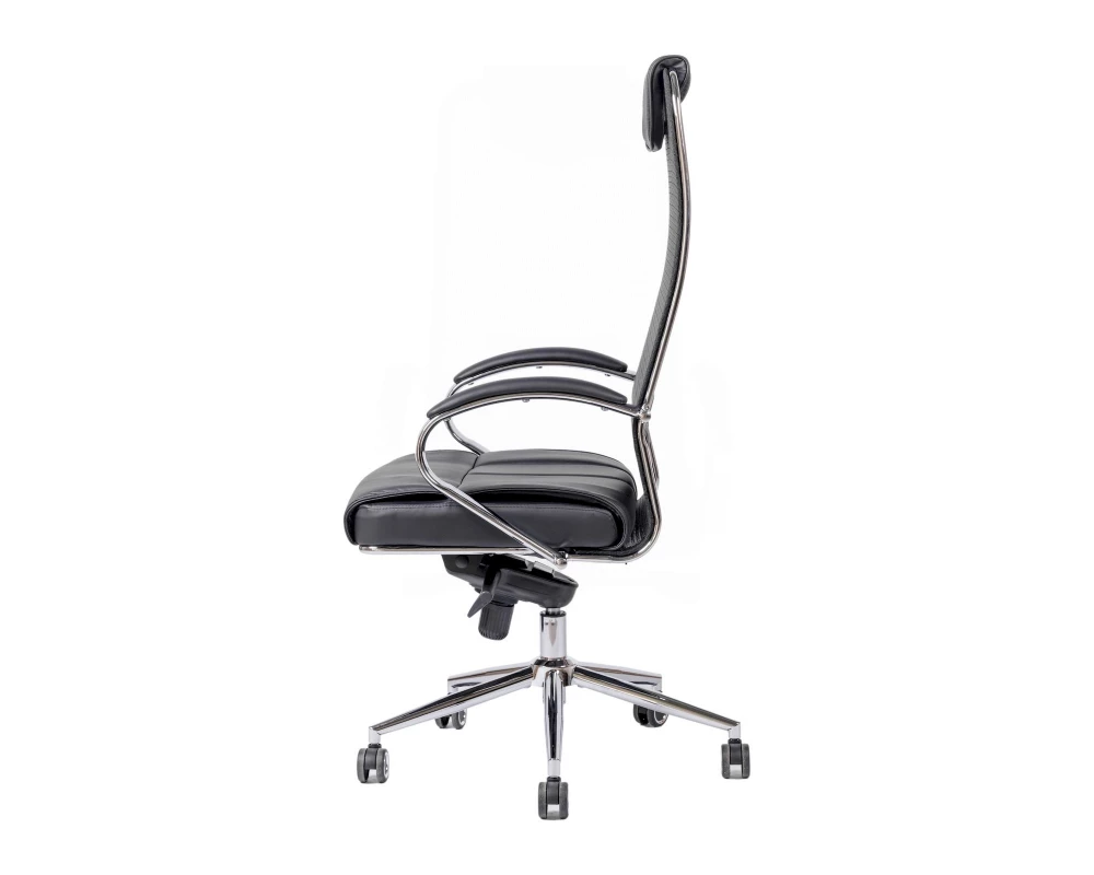 Кресло D Trinity Сетка/Экокожа, Черный