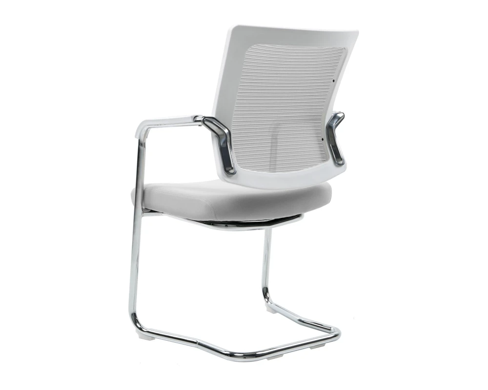 Стул D Moon Сетка/Ткань, Светло-серый