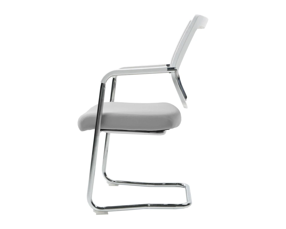 Стул D Moon Сетка/Ткань, Светло-серый