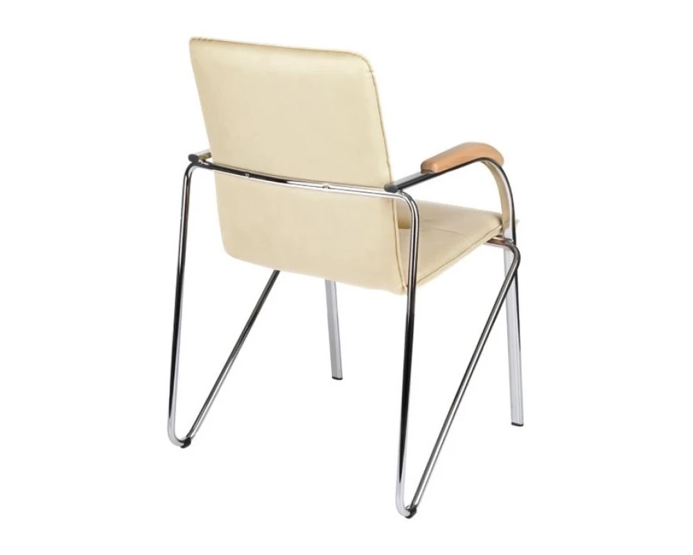 Стул D Samba RU Экокожа, Бежевый/Бук