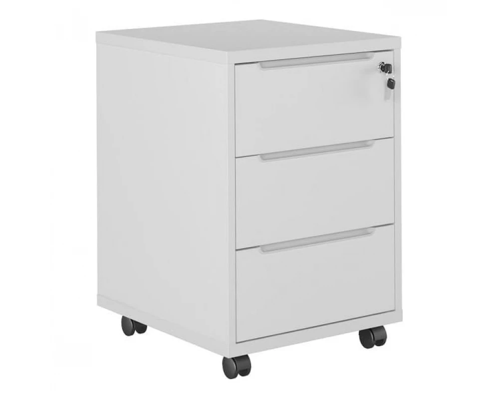 Тумба с 3 ящиками на колёсах Clifford