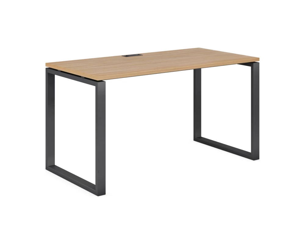 Стол письменный на О образном м/к 60х30 1200x600x750 Evolution Дуб честерфилд/Антрацит