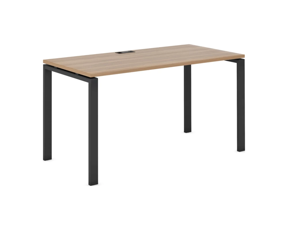 Стол письменный на П образном м/к 60х30 1800x800x750 Evolution Дуб честерфилд/Антрацит