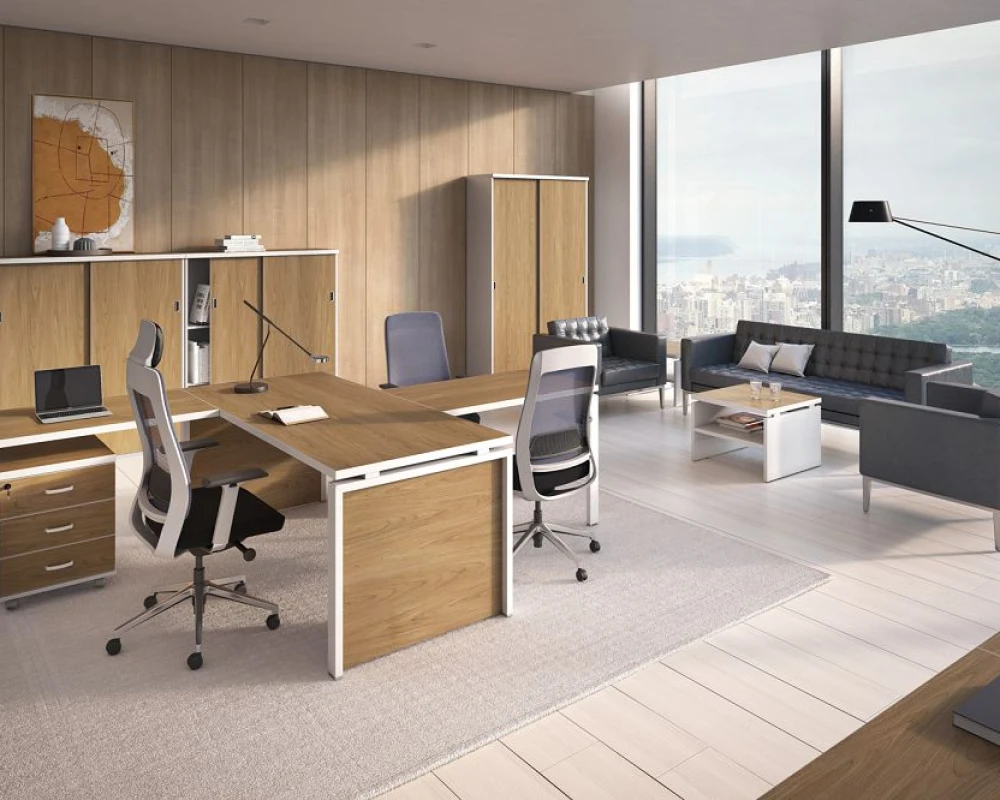 Кабинет руководителя Флэш Вайт / Flash White