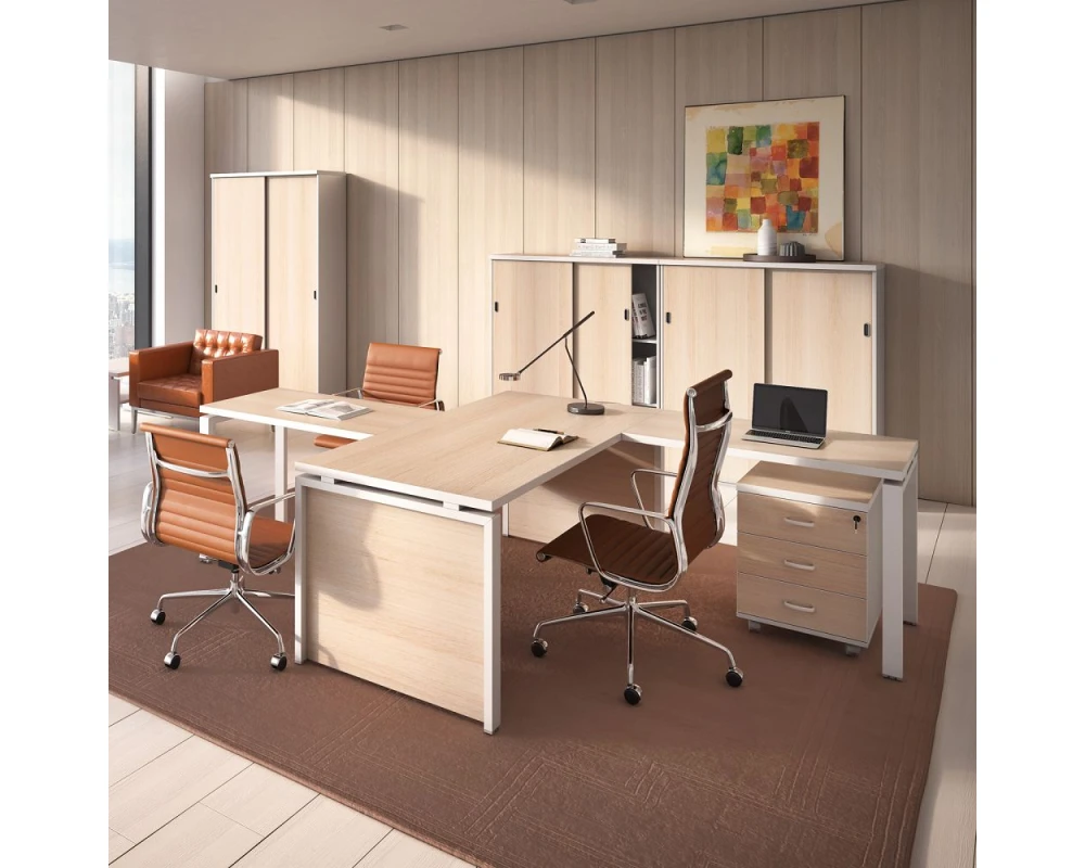 Кабинет руководителя Флэш Вайт / Flash White