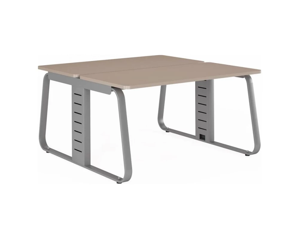 Двойной стол прямой 1400х1400 Genesis Operative