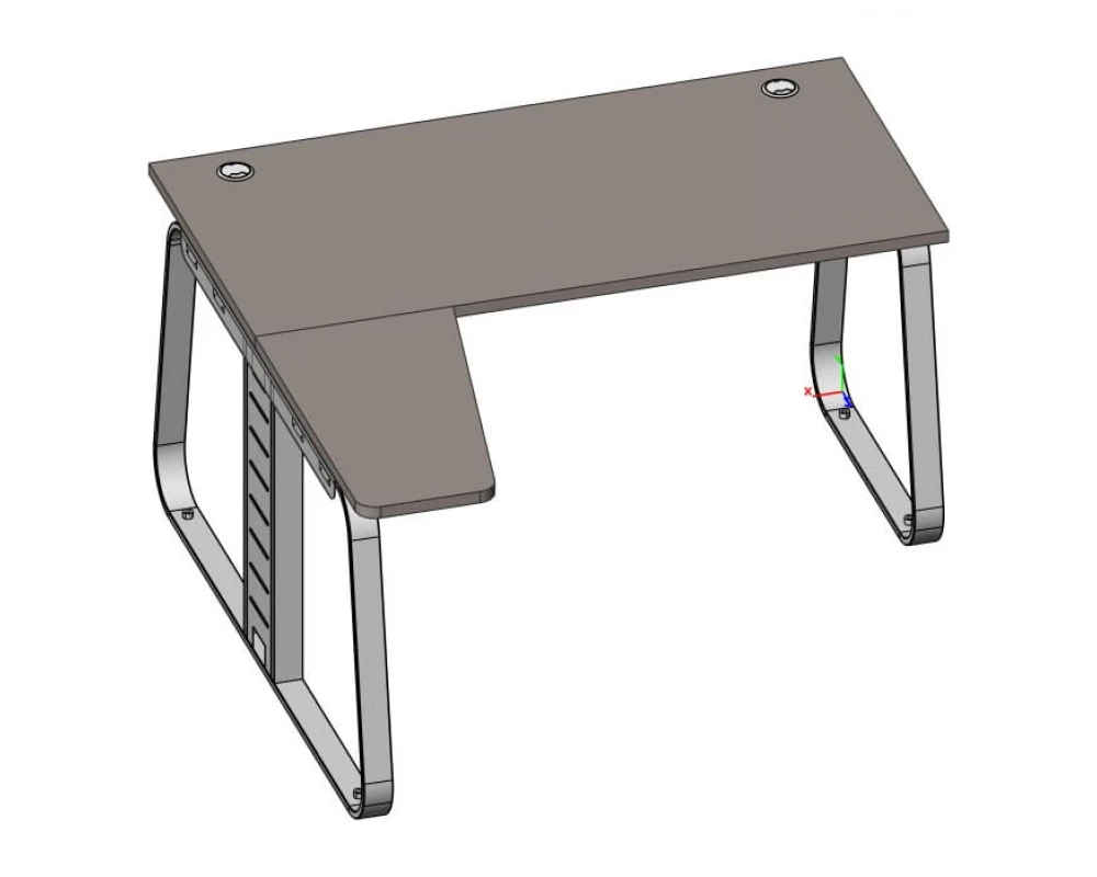 Рабочая станция малая левая 160 (углы прямые) Genesis Operative