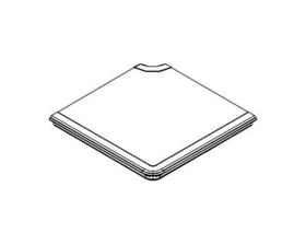 Столешница угловая 1000x1000x100 Монарх / Monarch images