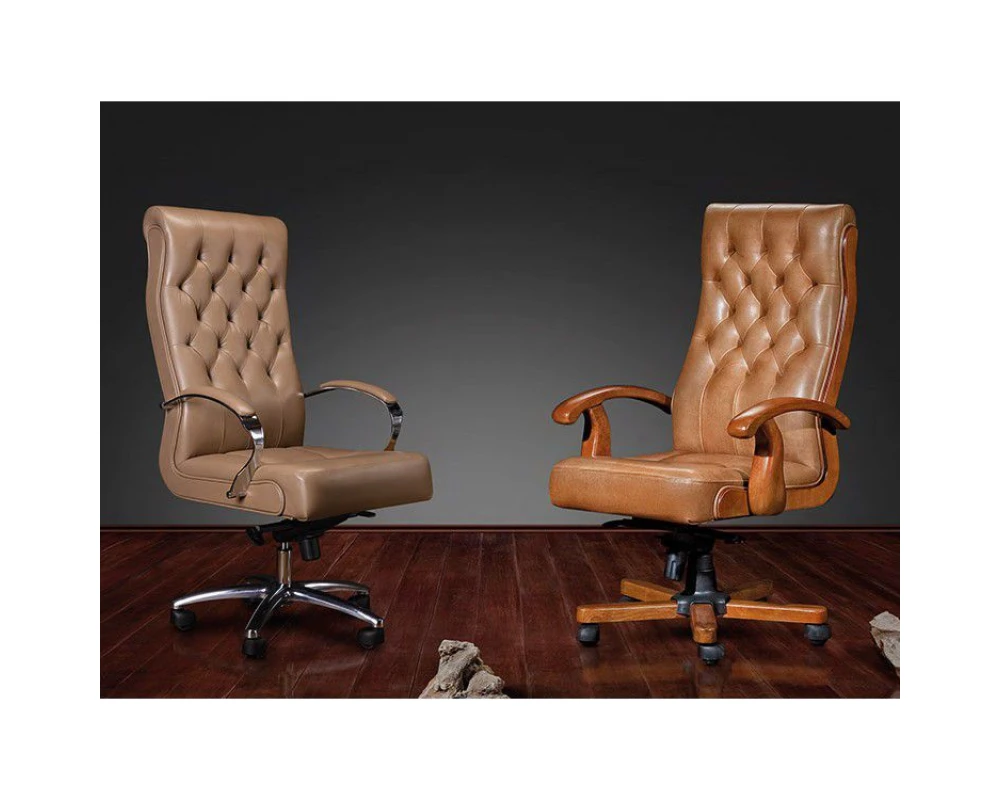 Кресло руководителя Боттичелли DB-13 JS-17 (хром)