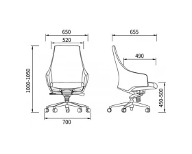 Кресло руководителя Гауди М images