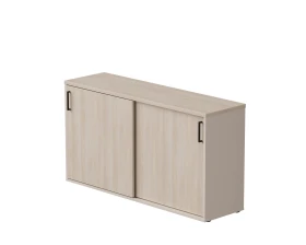 Шкаф-купе низкий 1374х385х755 Everprof ЭВО / EVO Кашемир/Дуб соната images