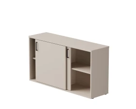 Шкаф-купе низкий 1374х385х755 Everprof ЭВО / EVO Кашемир images
