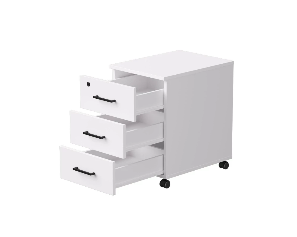 Тумба мобильная 406х540х608 Everprof EVO Белый