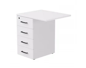 Тумба приставная с топом 710х600х755 Everprof EVO Белый images