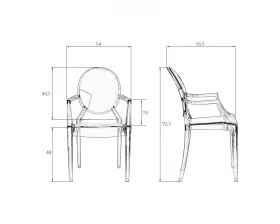 Стул Louis Ghost images