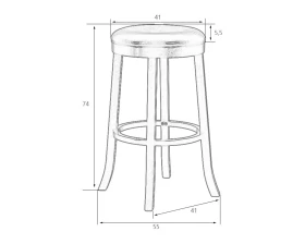 Табурет барный Bob Bar images