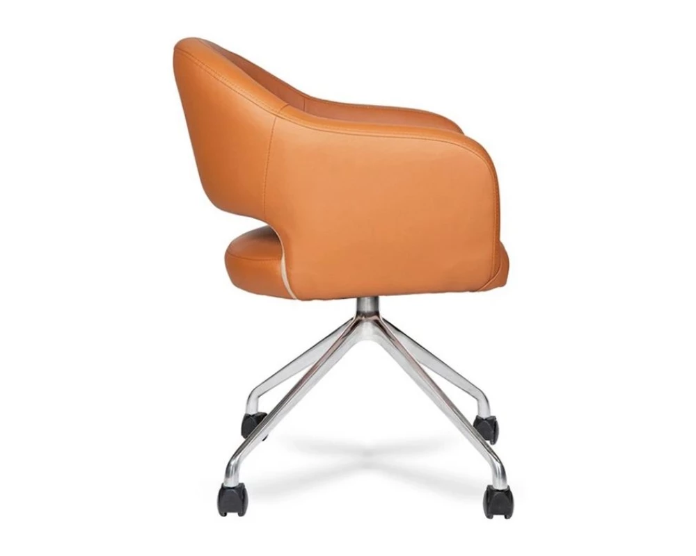 Кресло КОМФОРТ ХРОМ 4 ЛУЧА