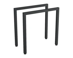 Набор крайних опор для одиночного бенча антрацит Steel images
