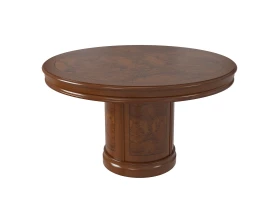 Стол для совещаний круглый полуглянцевый 1800х1800х780 Artmoble images