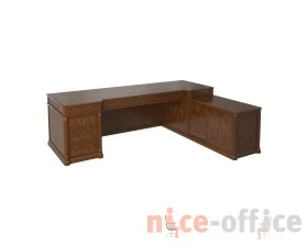 Стол руководителя полуглянцевый, правый 2500х1900х780 Artmoble images