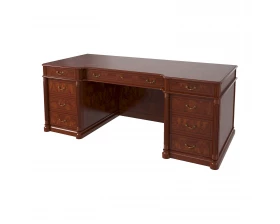 Стол руководителя с передней панелью матовый 2000х900х780 Artmoble images