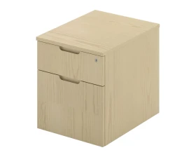 Тумба мобильная 1 ящик, 1 архив, с замком лакированная 450х565х510 Bosco images