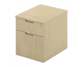 Тумба мобильная 1 ящик, 1 архив, с замком матовая 450х565х510 Bosco images