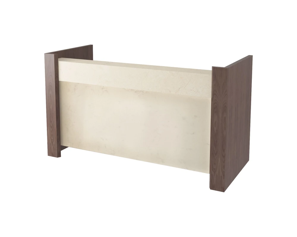 Стойка ресепшн матовая 2000х900х1180 Freeport