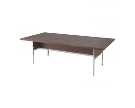 Стол для совещаний матовый, хром. опоры 2400х1200х750 Gallery images