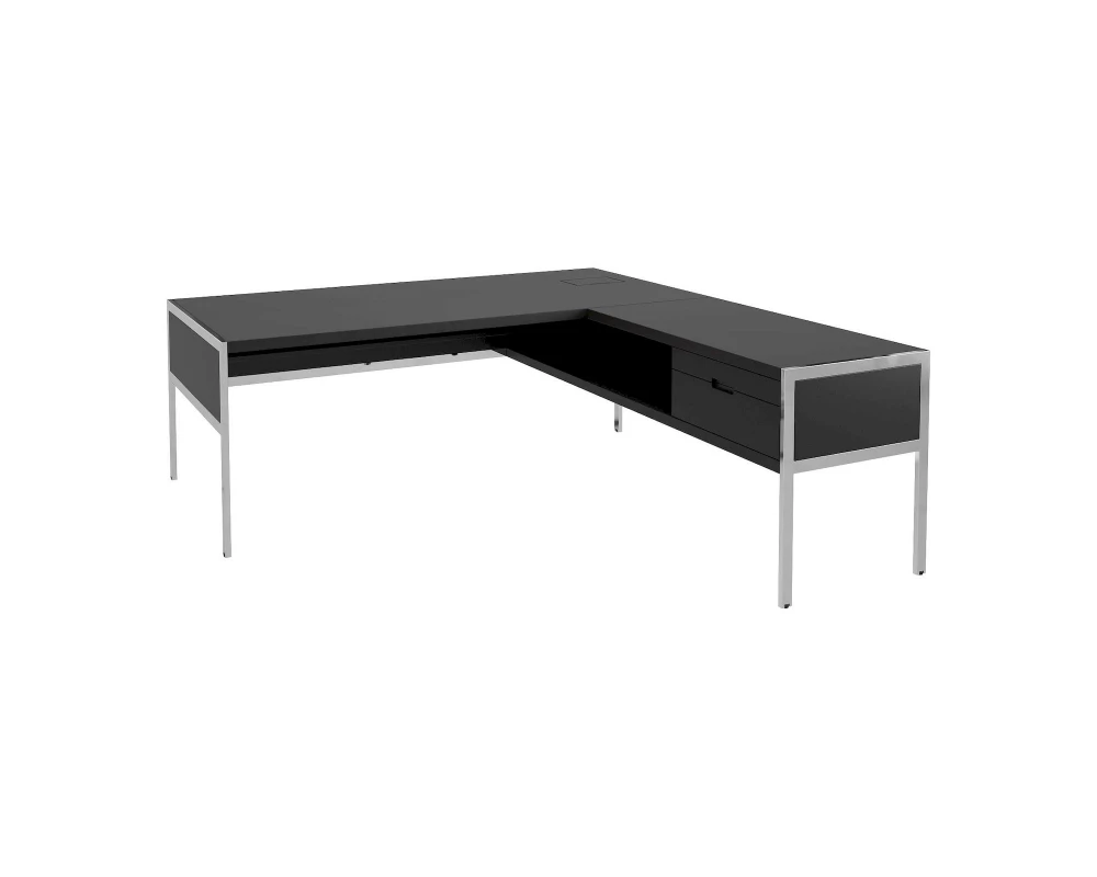 Стол руководителя полуглянцевый/лакированный, правый 2020х2220х750 Gallery