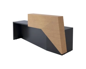 Стойка ресепшн левая 2420х880х1150 Niu images