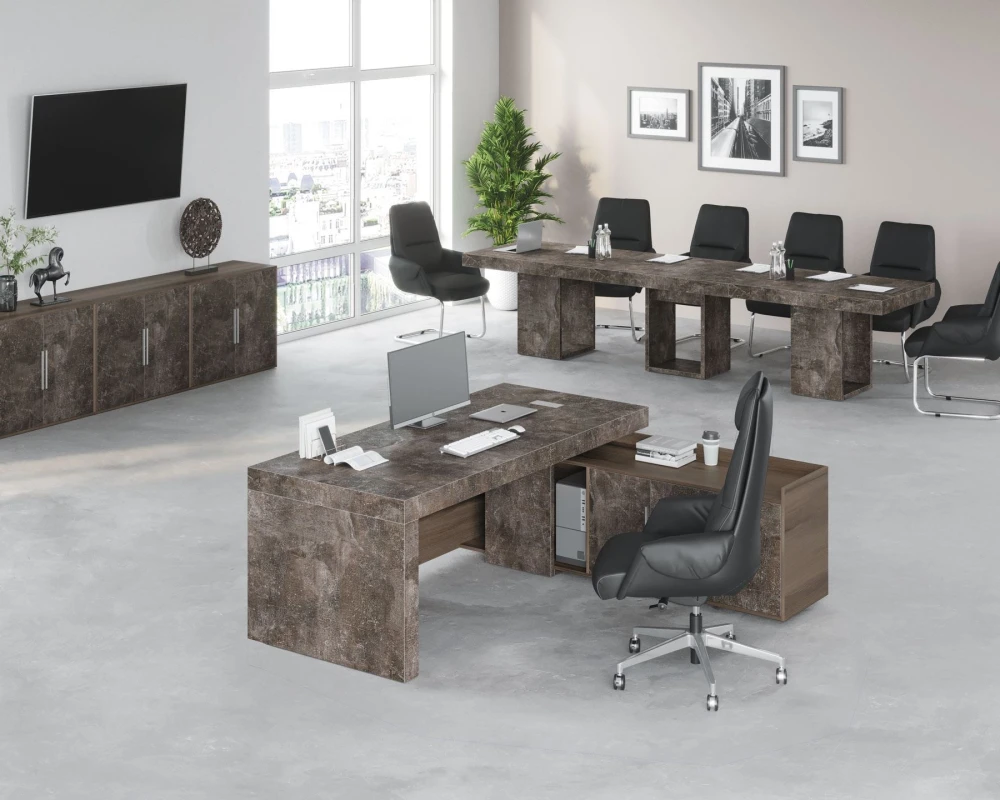 Кабинет руководителя Бетон / B-tone