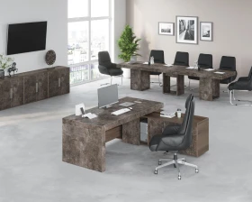 Кабинет руководителя Бетон / B-tone images