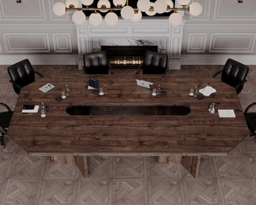 Мебель для переговорных Берн / Bern Дуб апрельский; Дуб атланта; Темный орех