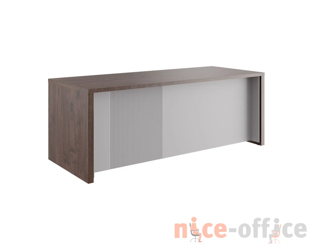 Стол письменный 200x80x75 Поинт / Point Дуб апрельский/Серый
