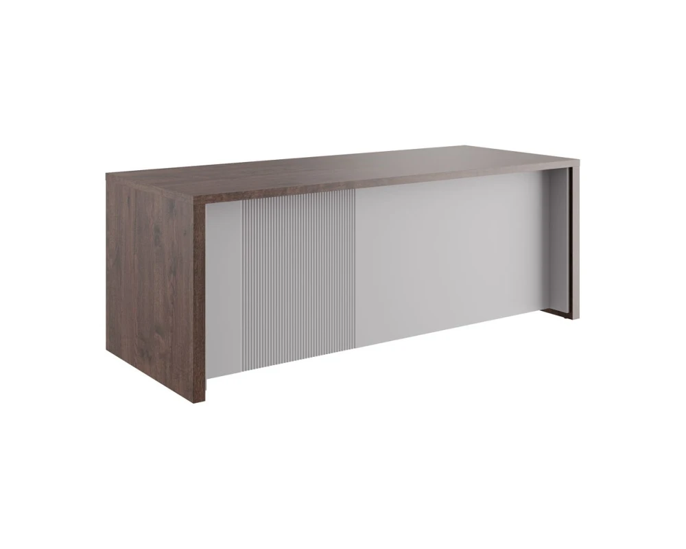 Стол письменный 200x80x75 Поинт / Point Дуб апрельский/Серый