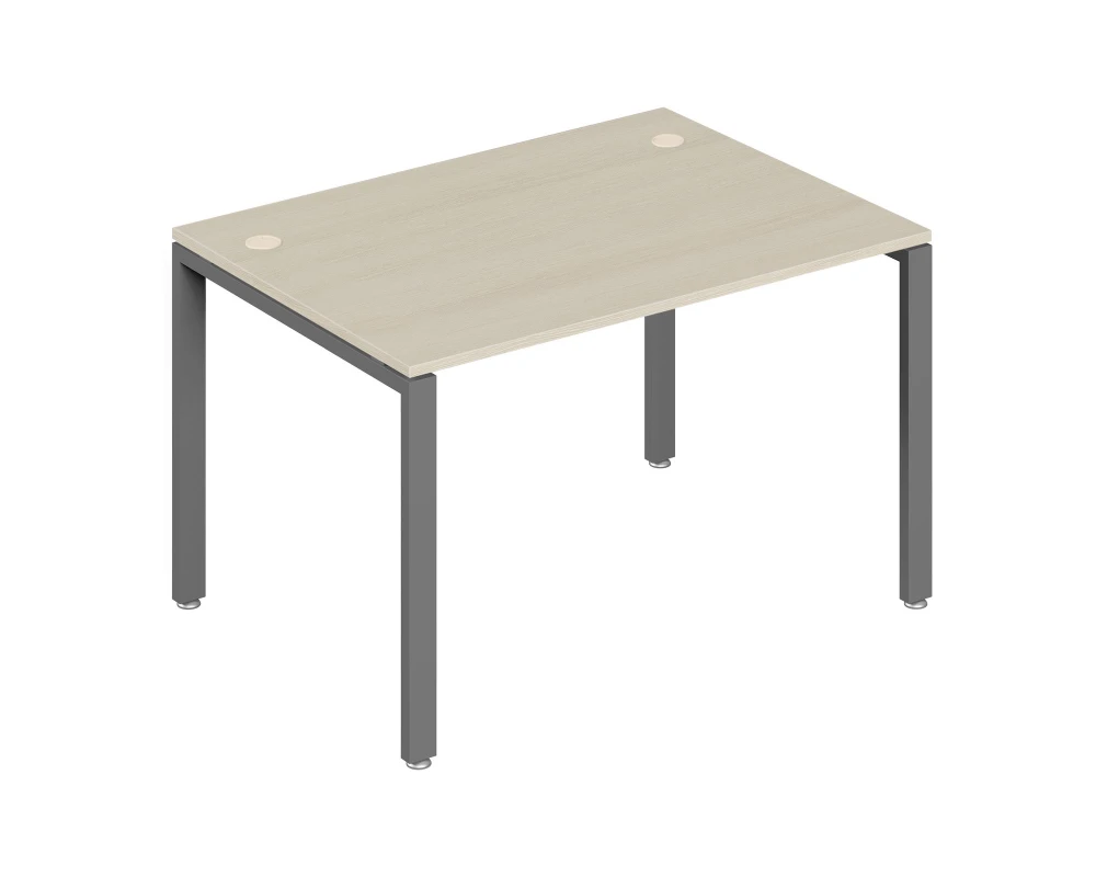 Стол письменный на металлоопорах 120x72x75 Тренд Метал / Trend Metal Дуб феррара/Антрацит