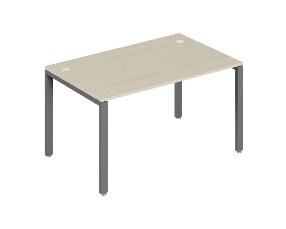 Стол письменный на металлоопорах 140x72x75 Тренд Метал / Trend Metal Дуб феррара/Антрацит