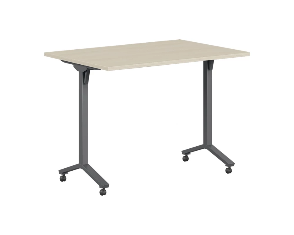 Стол мобильный складной 120 Trend Metal Дуб феррара