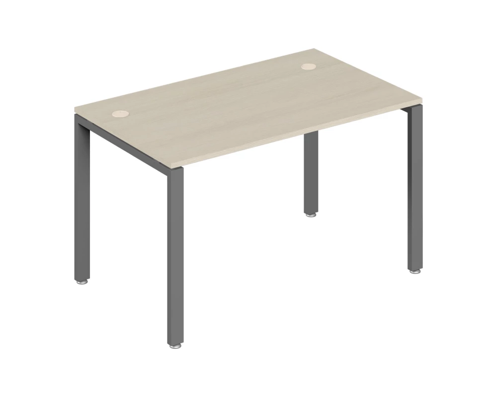 Стол письменный на металлоопорах 120x60x75 Trend Metal Дуб феррара